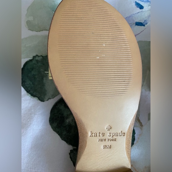 Kate Spade Flip Flops Size 6 1/2 NEW - Picture 6 of 8